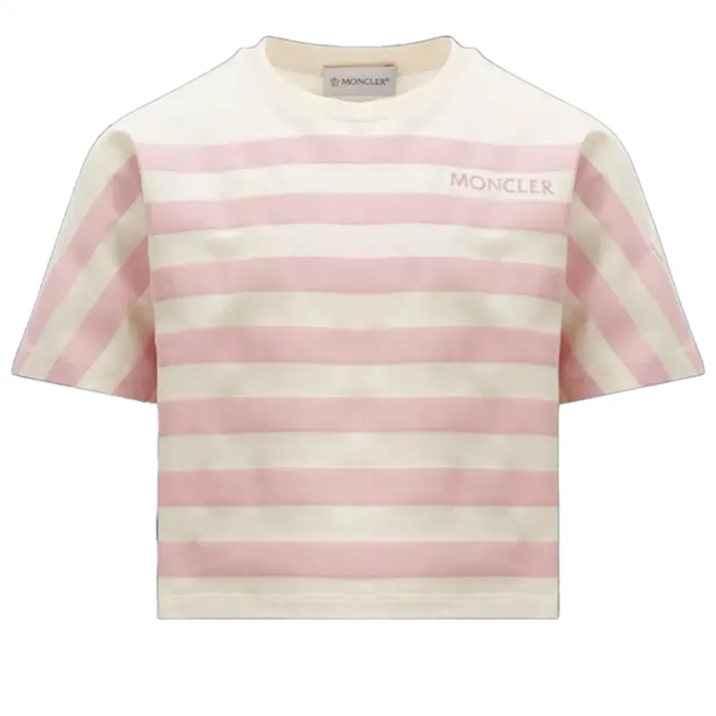 Moncler T-Shirt Beige Lägg i varukorgen
