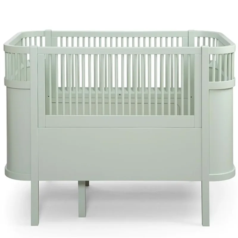 Säker betalning Sebra Sängen Baby & Junior Mist Green