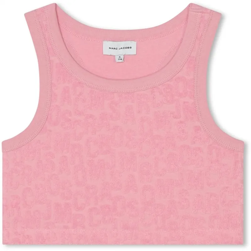 Little Marc Jacobs Pink Washed Pink Sports Topp Billigare