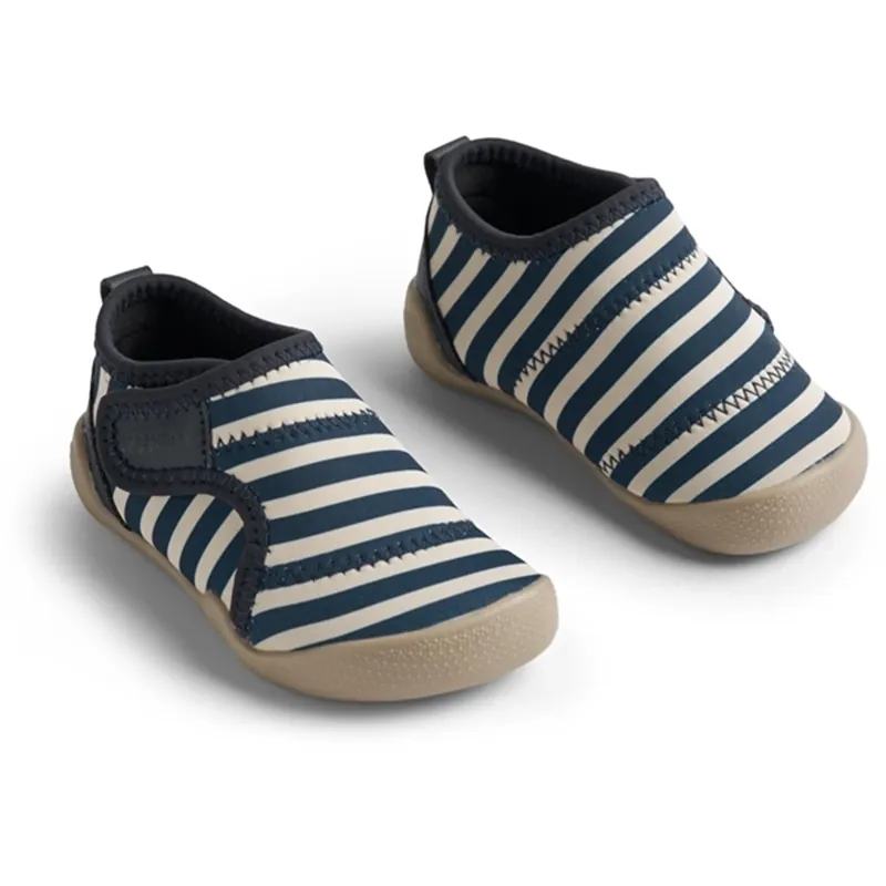 Sista chansen Wheat Badskor Shawn Indigo Stripe