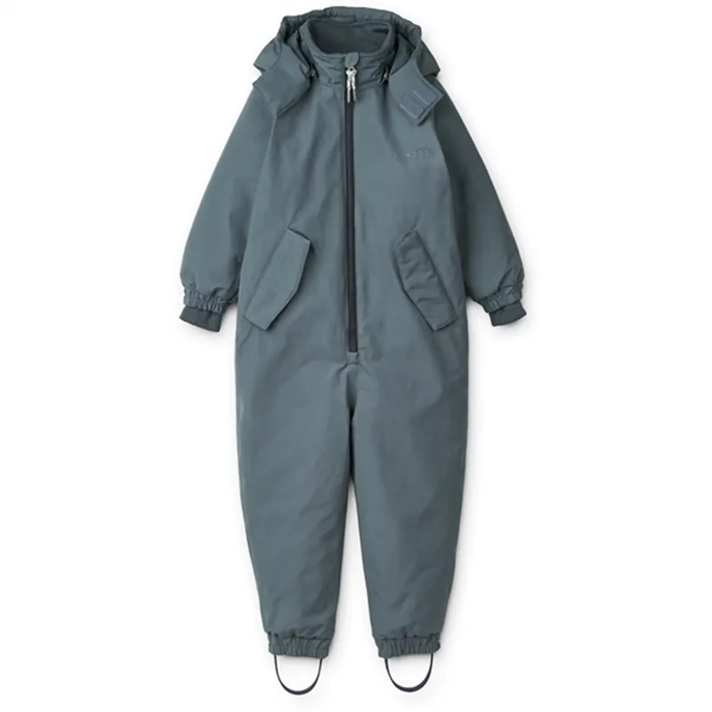 Snabb leverans Liewood Sne Vinteroverall Whale Blue