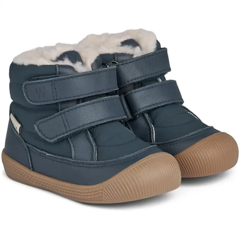 Wheat Vinterkängor Daxi Wool Tex Navy Lågt pris