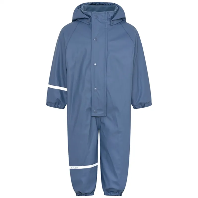Celavi Regndragt Med Fleece China Blue Köp nu