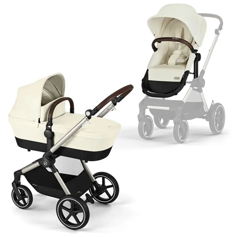 Nedsatt pris Cybex Eos Lux Seashell Beige 2-i-1 Sittvagn