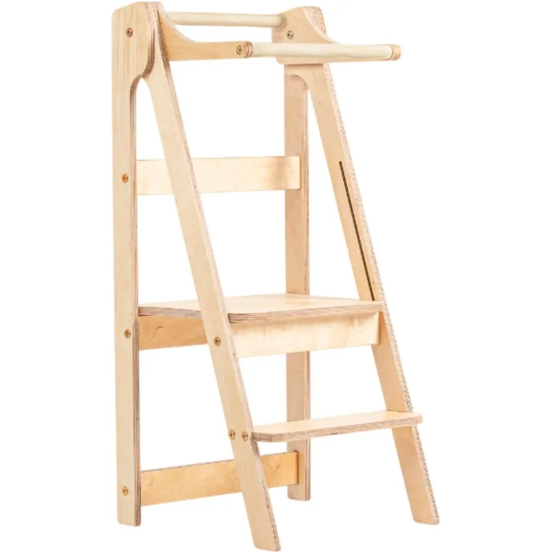 Handla nu Duck Woodworks Transformable Kitchen Tower Natural