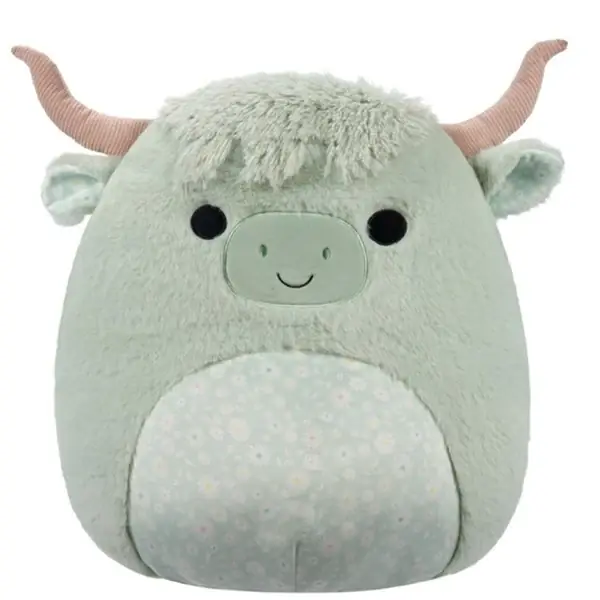 Squishmallows Fuzz A Mallows Iver Highland Cow 40 cm P18 Populär