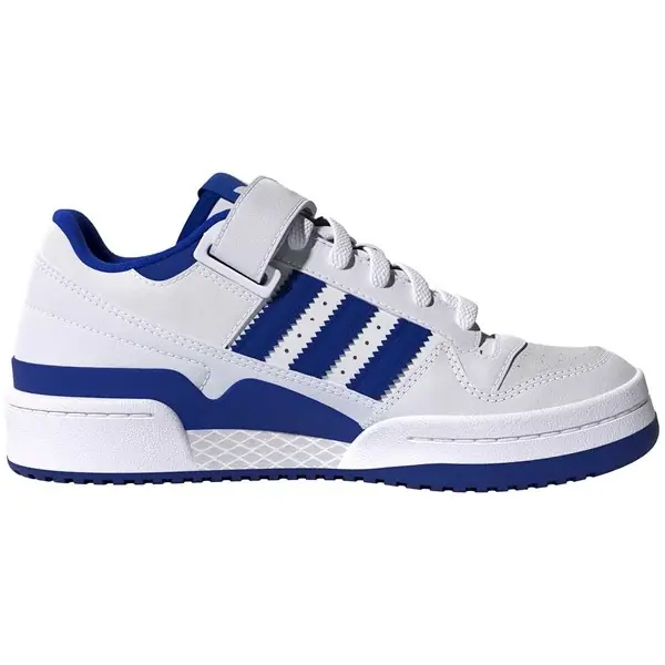 Rabatter adidas Forum Low Kardborre Sneakers White Royal Blue