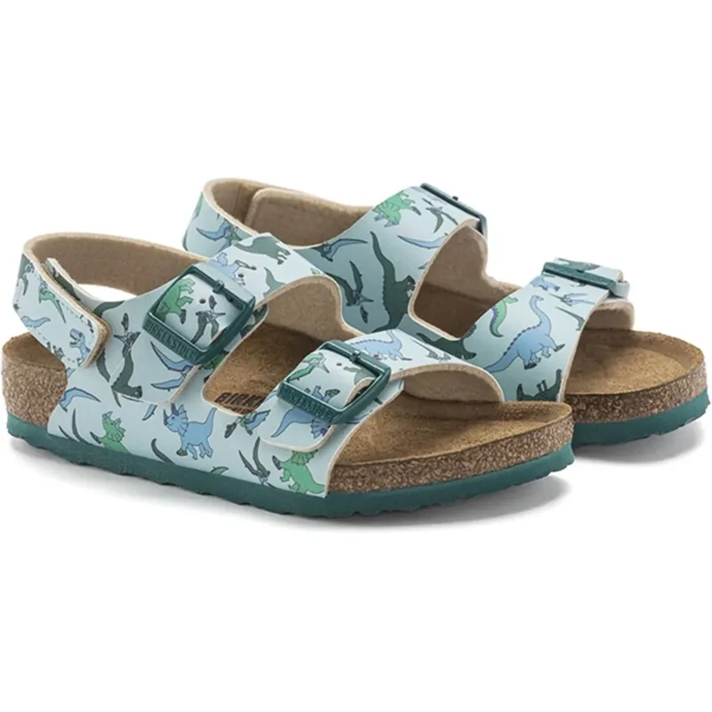 Extra rabatt Birkenstock Milano HL K BFDD Big Dino L. Blue Sandal