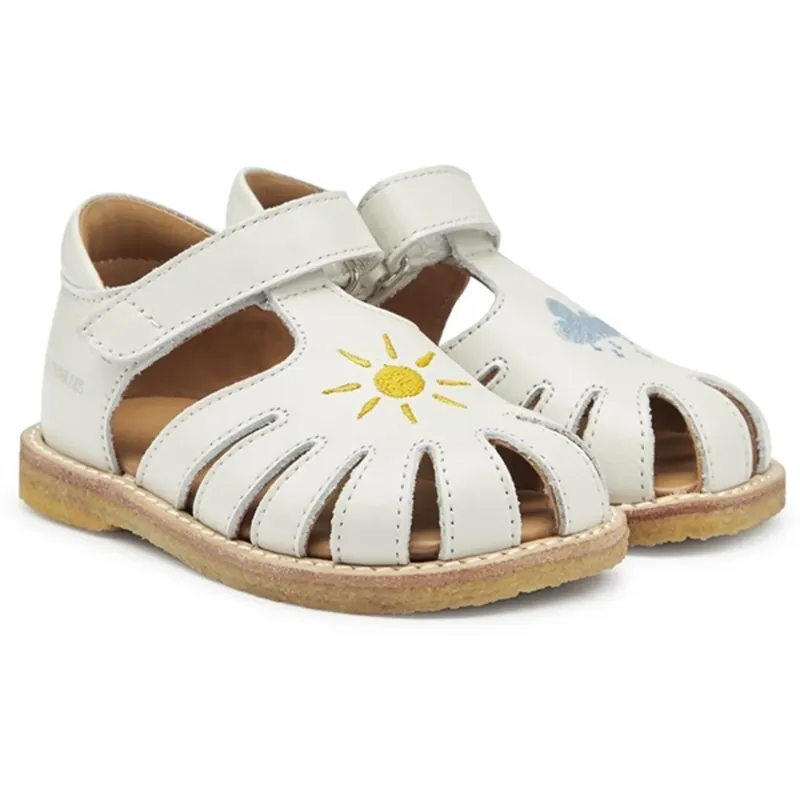 Angulus Begyndersandaler Off White Begränsat antal
