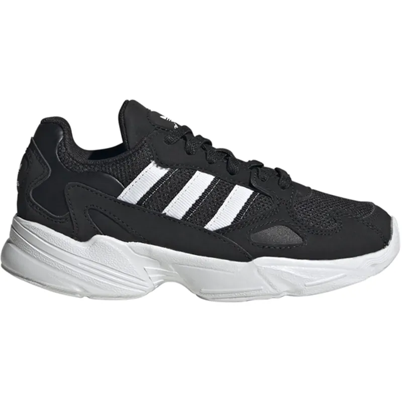 Rabatt adidas Originals FALCON EL C Sneakers Core Black / Cloud White / Cloud White