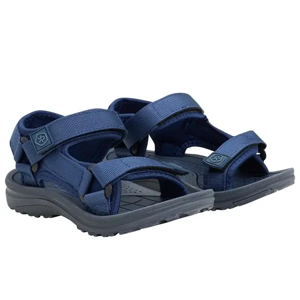 Premium Color Kids Sandaler med Kardborreband Total Eclipse