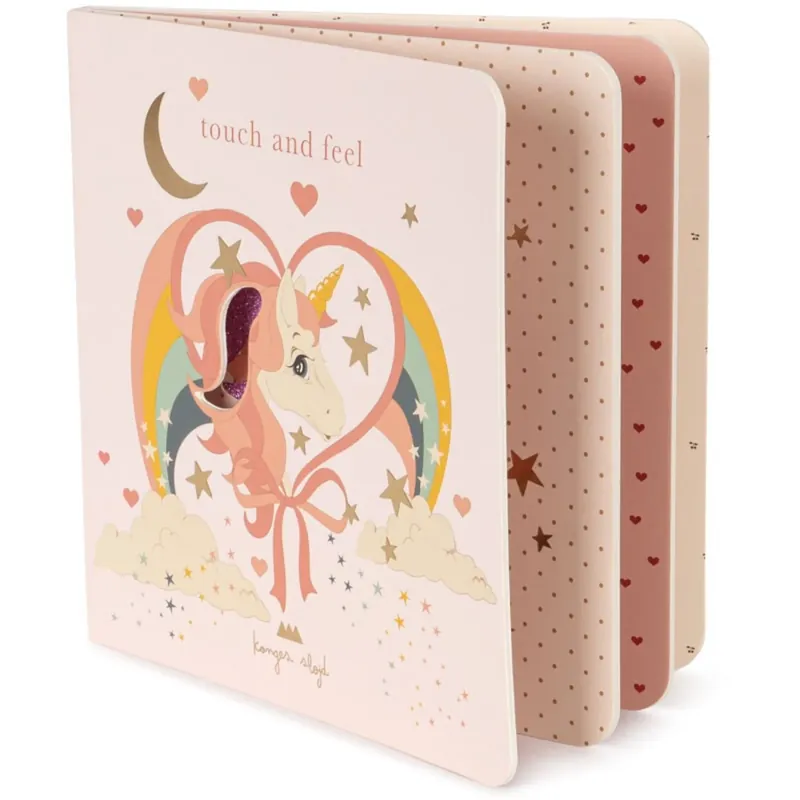Beställ idag Konges Sløjd Unicorn Touch And Feel Book Unicorn Fsc