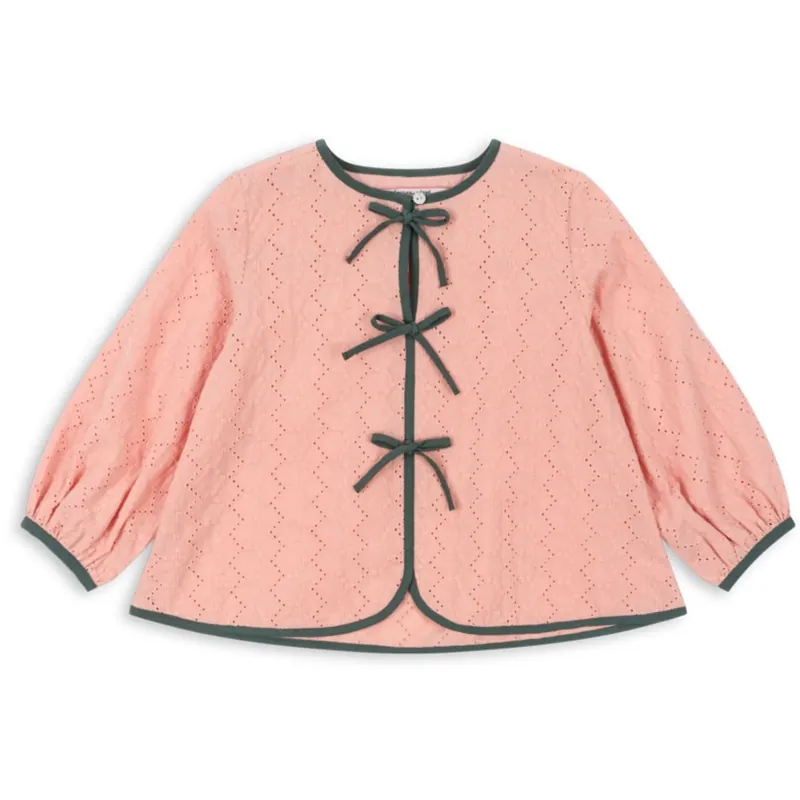 Konges Sløjd Mellow Rose Rilla Bow Shirt Beställ nu
