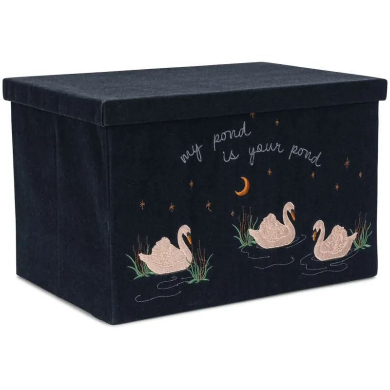 Konges Sløjd Swan Storage Basket Extra rabatt