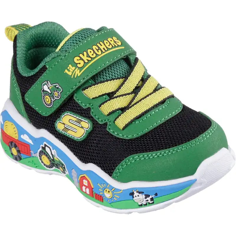 Skechers X John Deere Play Scene-Barn-Squad Buddies Sneakers Rea