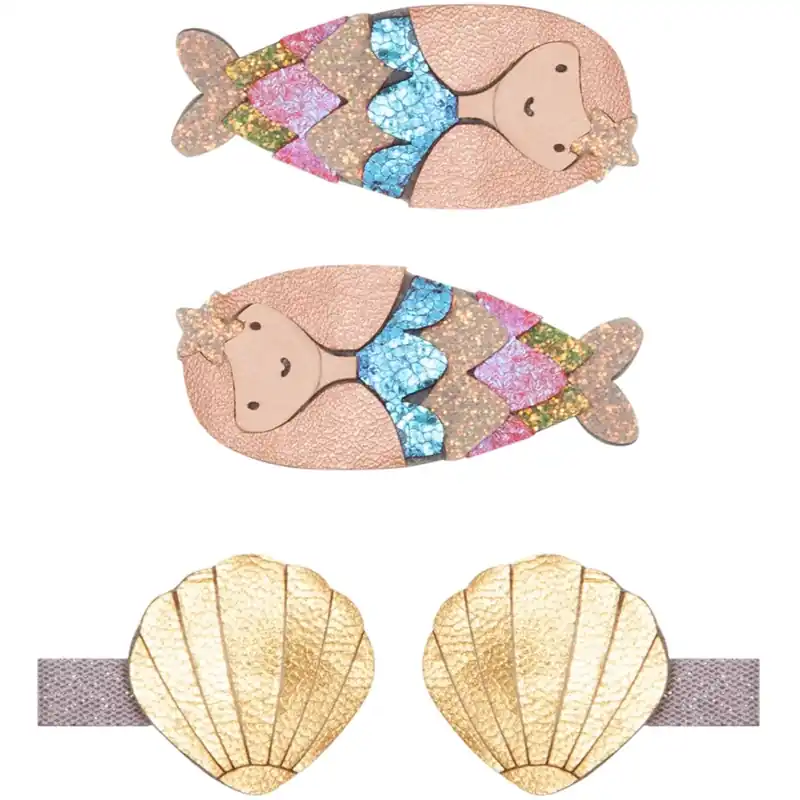 Mimi & Lula Set med håraccessoarer - Mermaid Sealife Erbjudandepris
