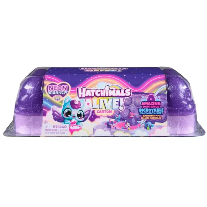 Hatchimals Alive Neon Rainbow Carton Köp online