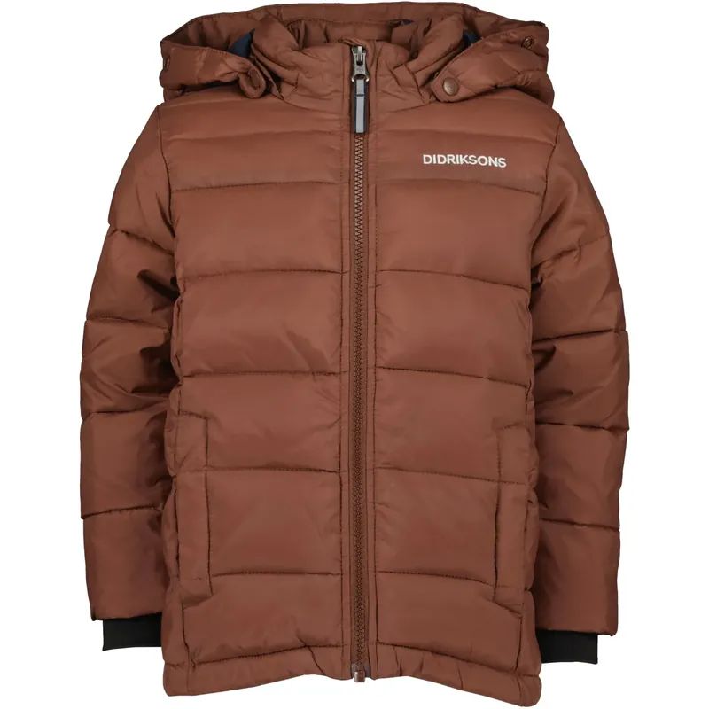 prisnedsättning Didriksons Earth Brown Rodi Kids Jacka