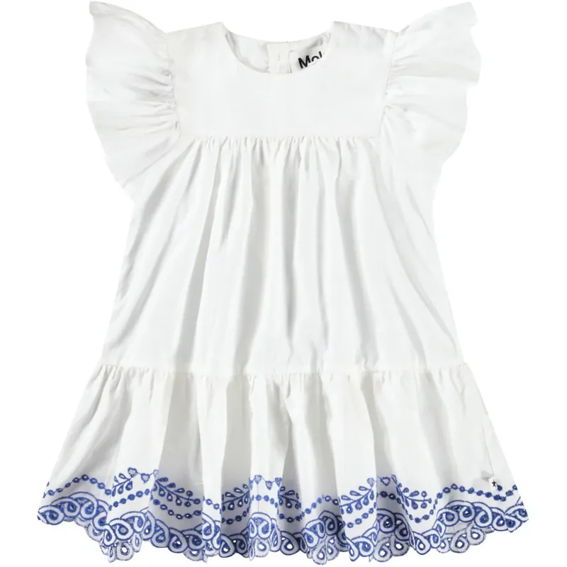 Reapris Molo Crisp White Cammas Klänning SS