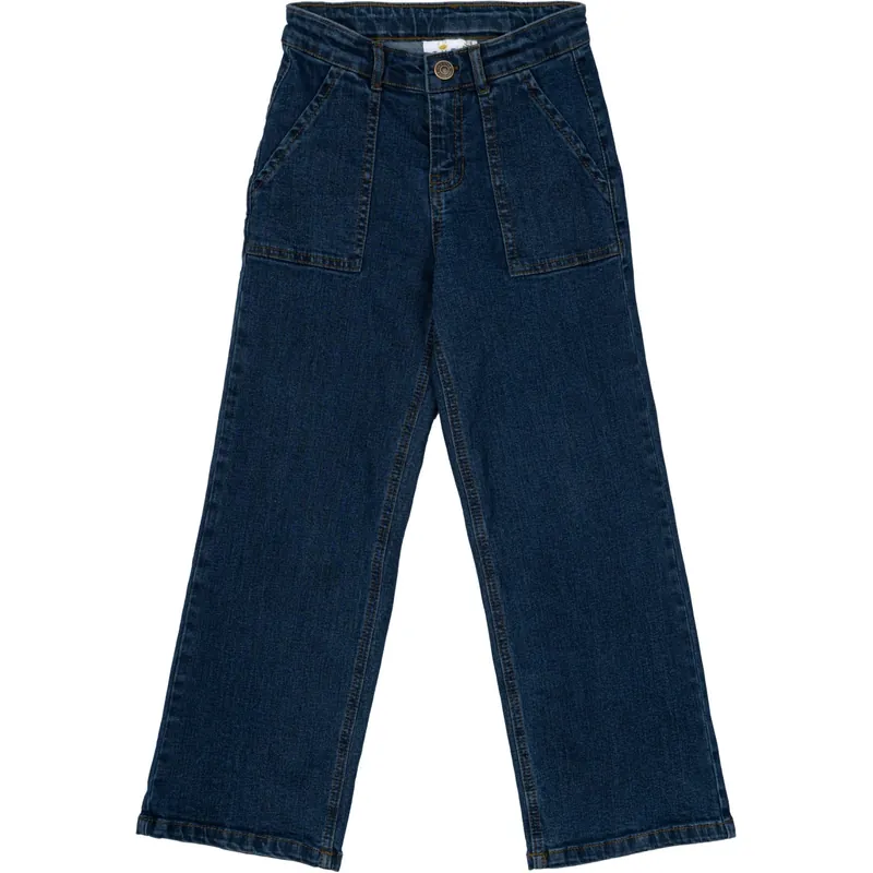 Fynd The New Light Blue Denim Nydia Wide Jeans
