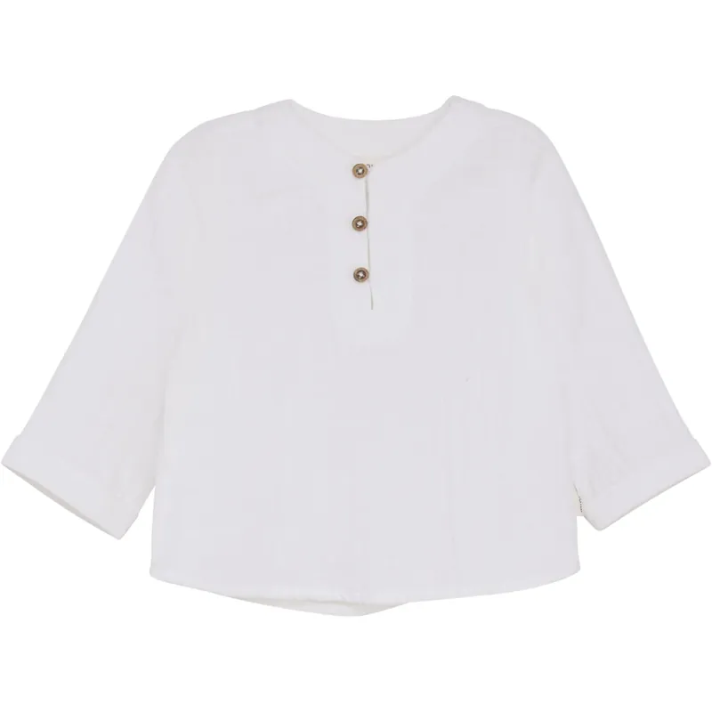 Minymo Bright White Skjorta Snabb leverans