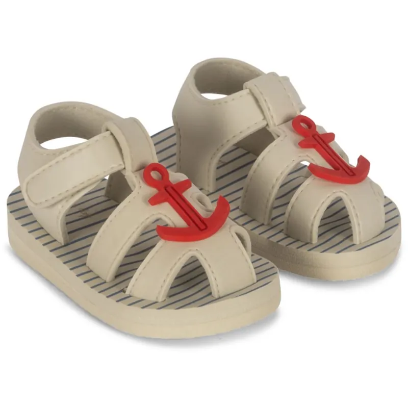 Snabb frakt Konges Sløjd Stripe Provance Sable Sandal.