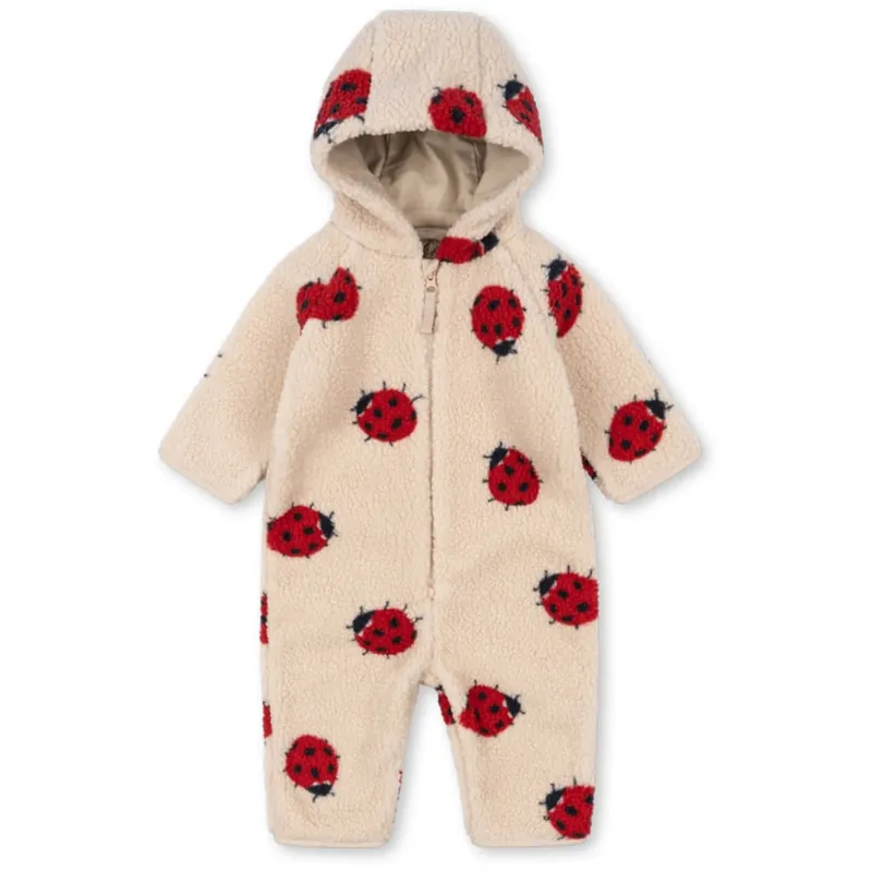 Konges Sløjd Ladybug Sand Jody Nallebjörn Onesie Grs Snabb leverans