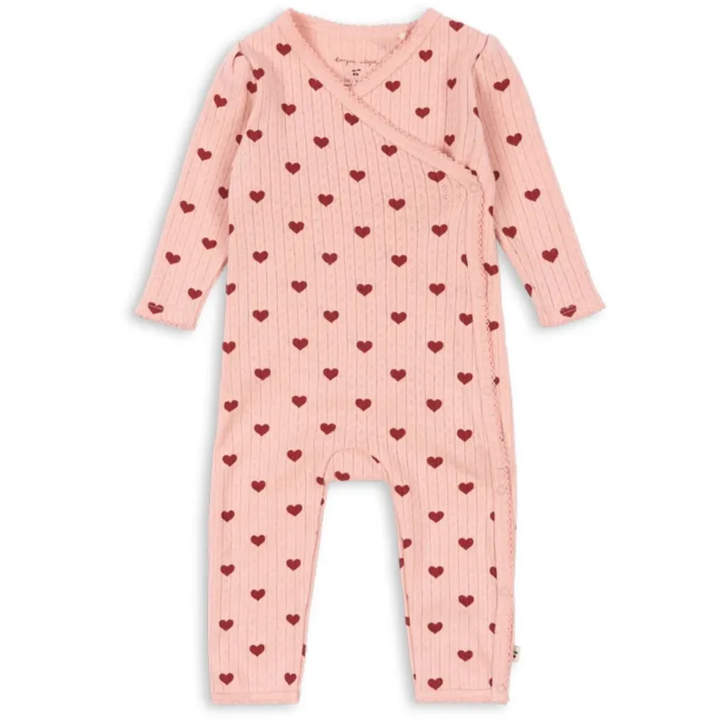 Populärt val Konges Sløjd Amour Rouge Minnie Newborn Onesie Gots