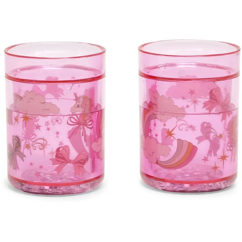prisnedsättning Konges Sløjd Rainbow Rosett 2 Pack Glitter Cups