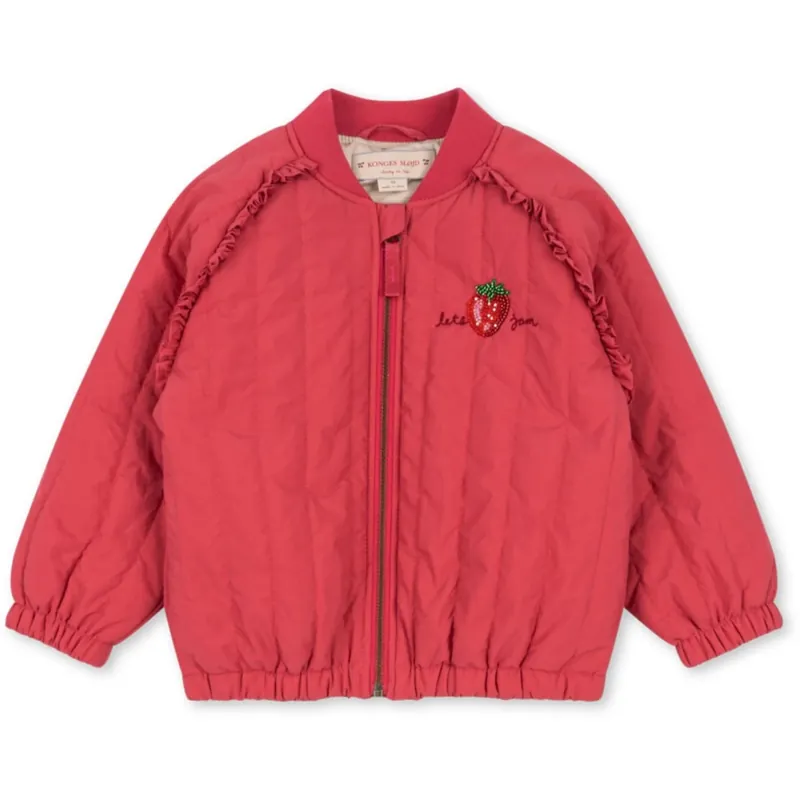 Konges Sløjd Raspberry Wine Juno Sparkle Bomberjacka Erbjudande