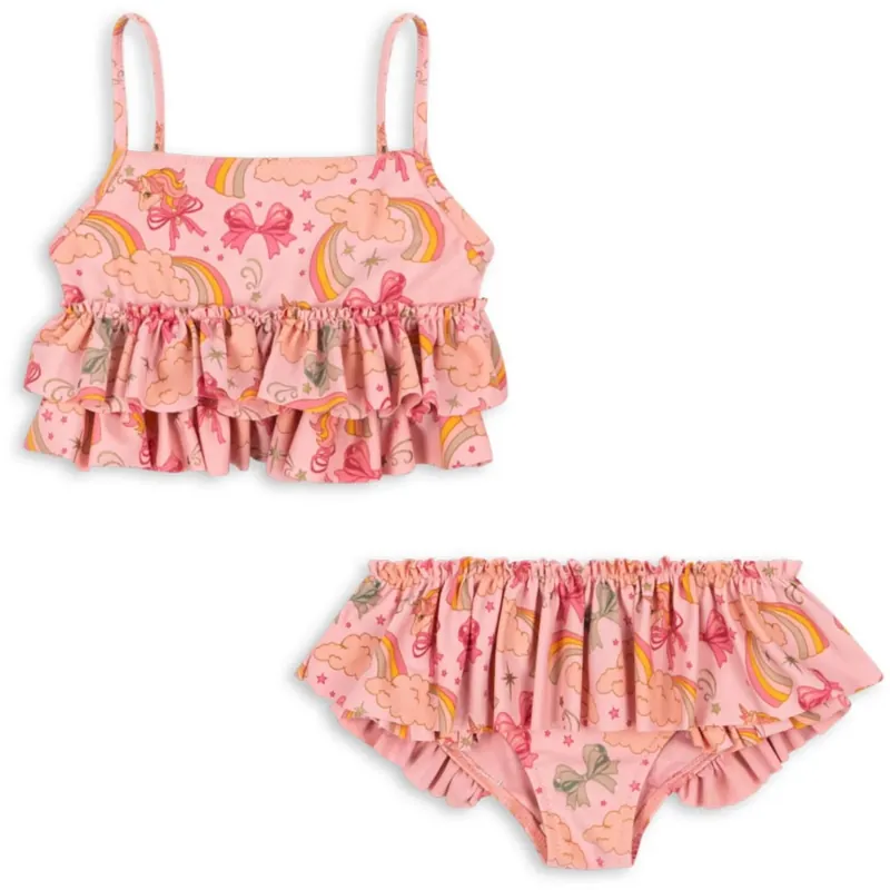 Konges Sløjd Rainbow Rosett Manuca Frill Bikini Grs Handla nu