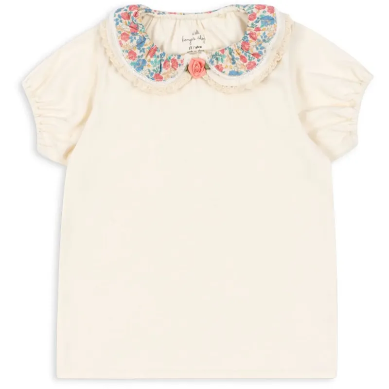 Beställ idag Konges Sløjd Antique White Pami Tee Gots