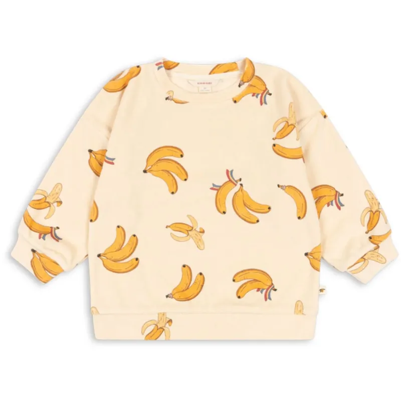 Konges Sløjd Go Bananas Itty Sweatshirt Gots Trygg betalning
