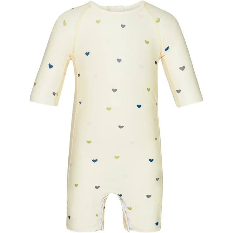 Populär Vanilla COPENHAGEN Milk Hearts UV Baby Baddräkt