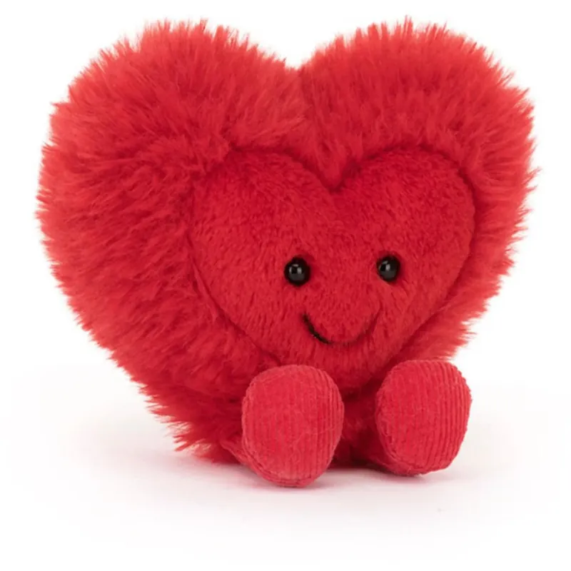 Premium Jellycat Fun Love Amuseables Beatie hjärta litet 12 cm