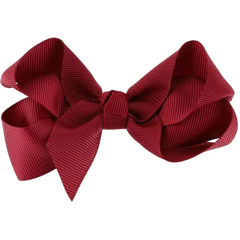Bow‘s by Stær Klassisk Rosett - Red Scarlet - 8 cm Billig