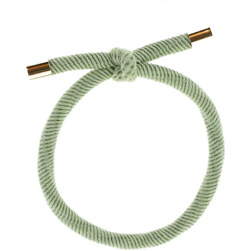 Snabb leverans Bow‘s by Stær Thit Hair Elastic - Ljusgrön- 6 pack