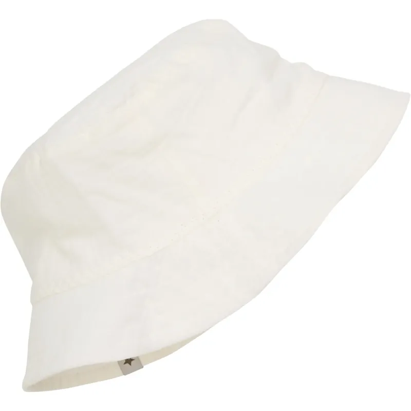 Huttelihut Antique White Bucket Hatt Muslin Snabb leverans