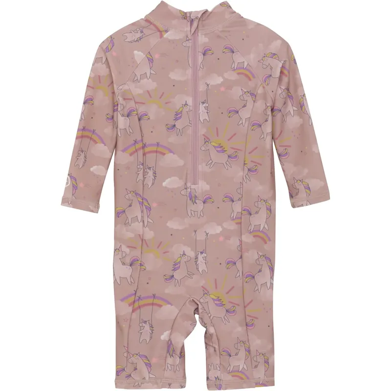 Expressleverans Color Kids Woodrose Baby Kostym L/S, AOP