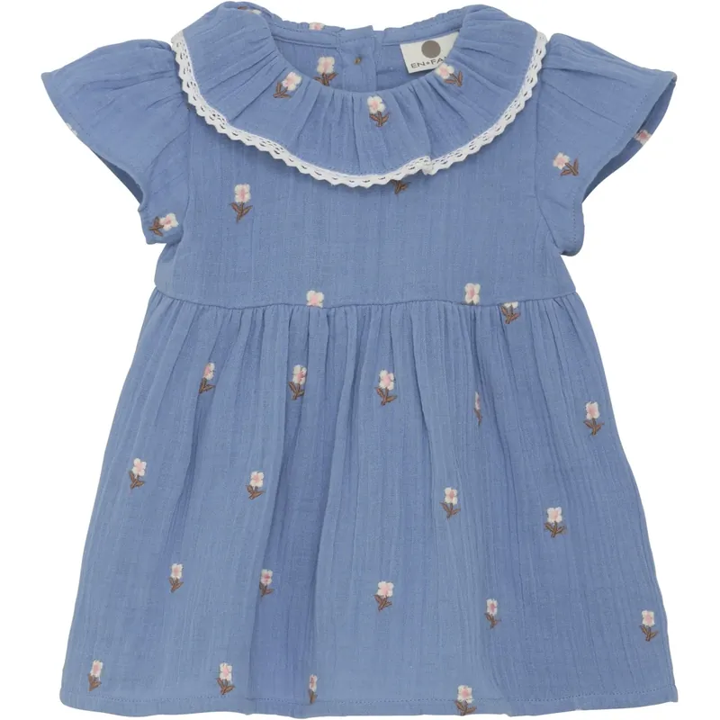 Billig En Fant Infinity Klänning Embroidery Muslin
