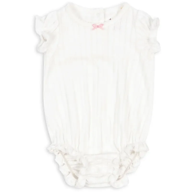 prisnedsättning Konges Sløjd Snow White Mallou Romper Gots