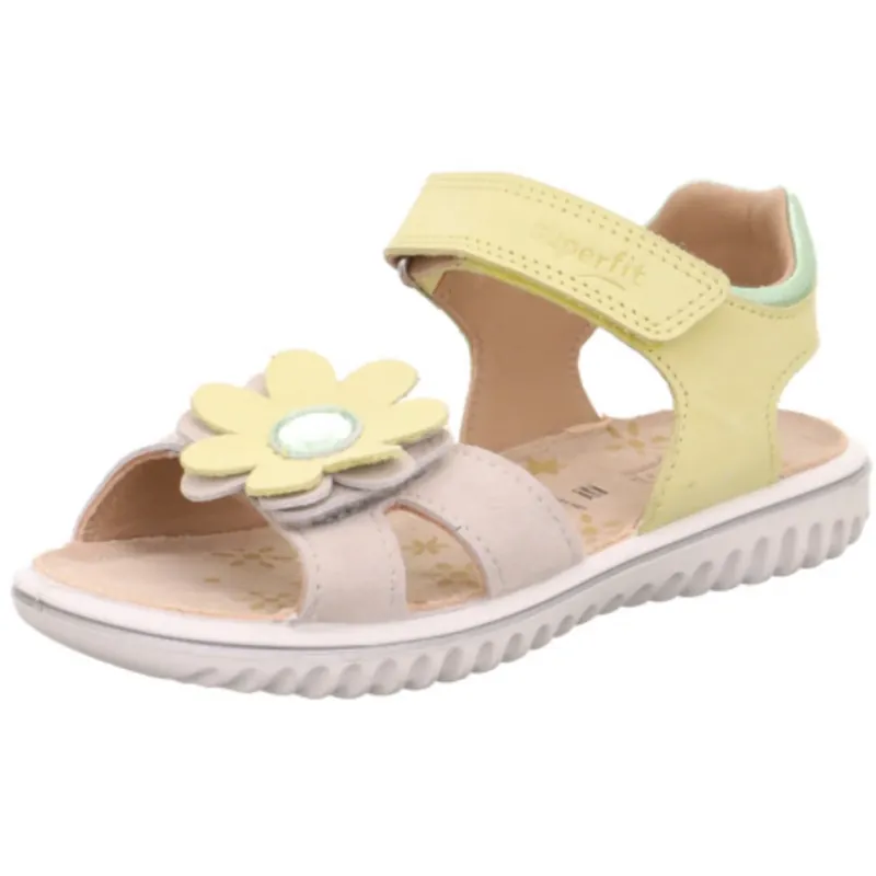Superfit Gelb/Weiß Sparkle Sandal I lager