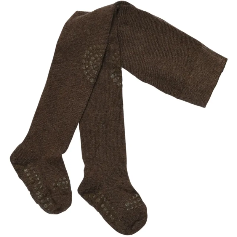 Premium Gobabygo Chocolate Crawling Tights anti-slip Bomull