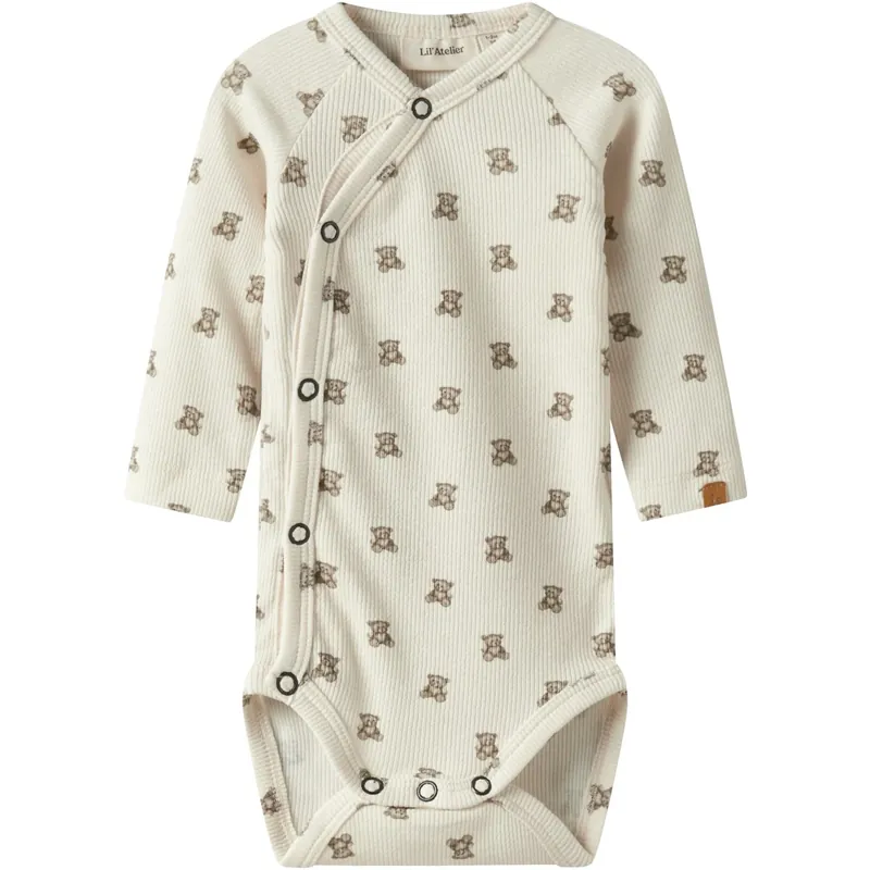Begränsat antal Lil‘Atelier Turtledove Teddy Bear Gavo Elf Slim Omlott Body