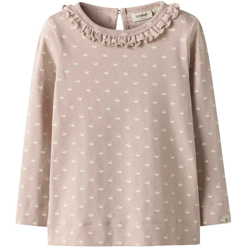 Lil‘Atelier Peach Whip Swans Gayo Slim Blus Lägg i varukorgen