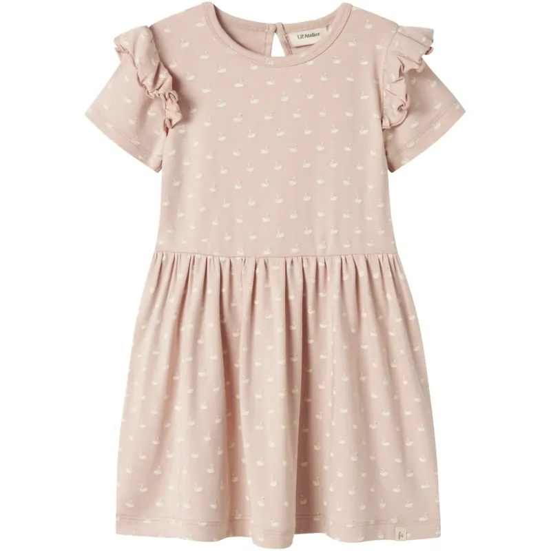 Lil‘Atelier Peach Whip Swans Gayo Klänning Handla nu