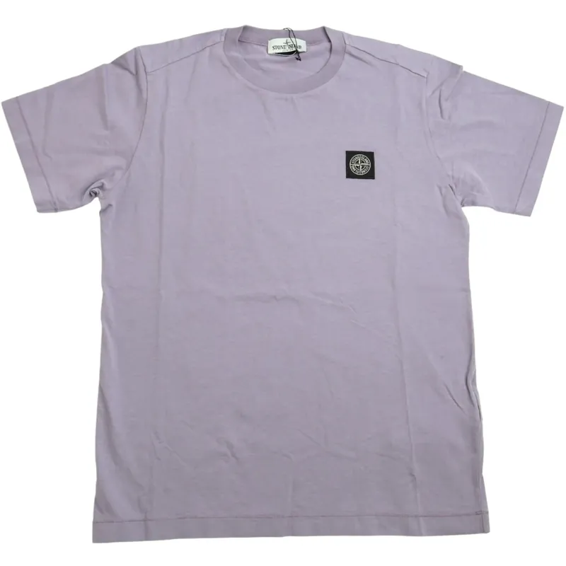 Stone Island Lilac Ss T-Shirt Endast idag