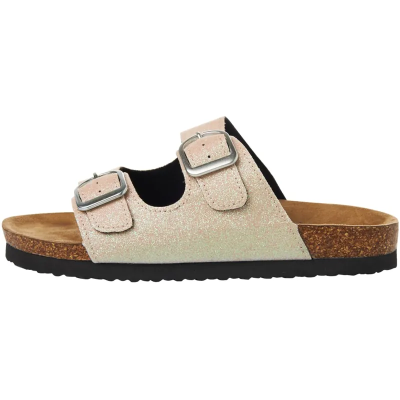 Lågt pris Name It Cloud Dancer Small Glitter Flora Sandal