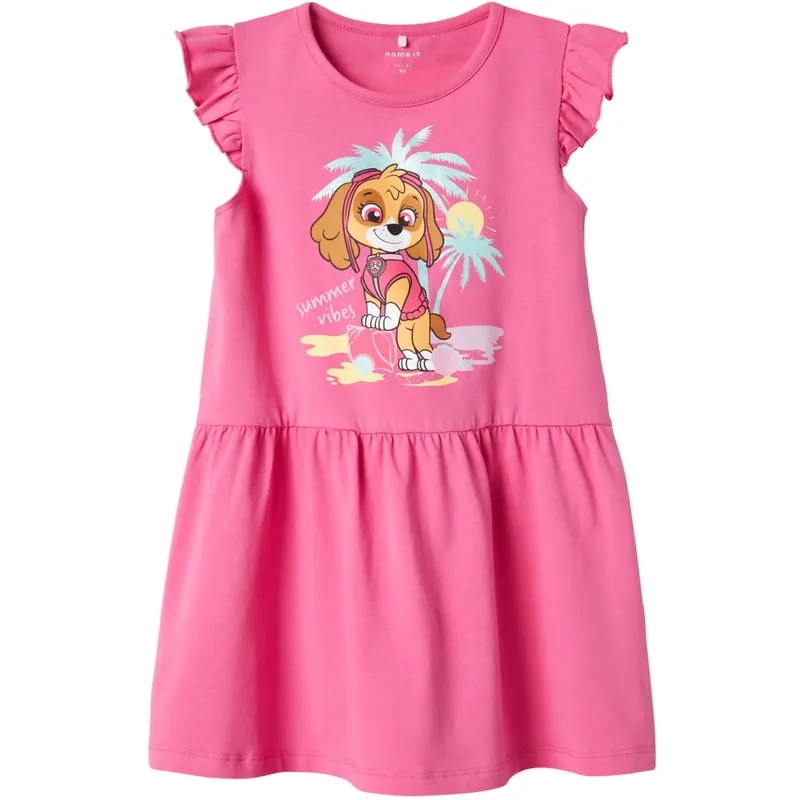 Name It Carmine Rose Mada Paw Patrol Regular Klänning prisnedsättning