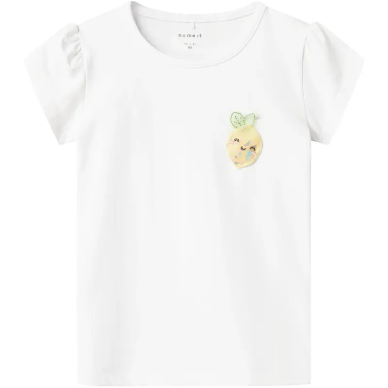Name It Bright White Fedorar T-Shirt Extra rabatt